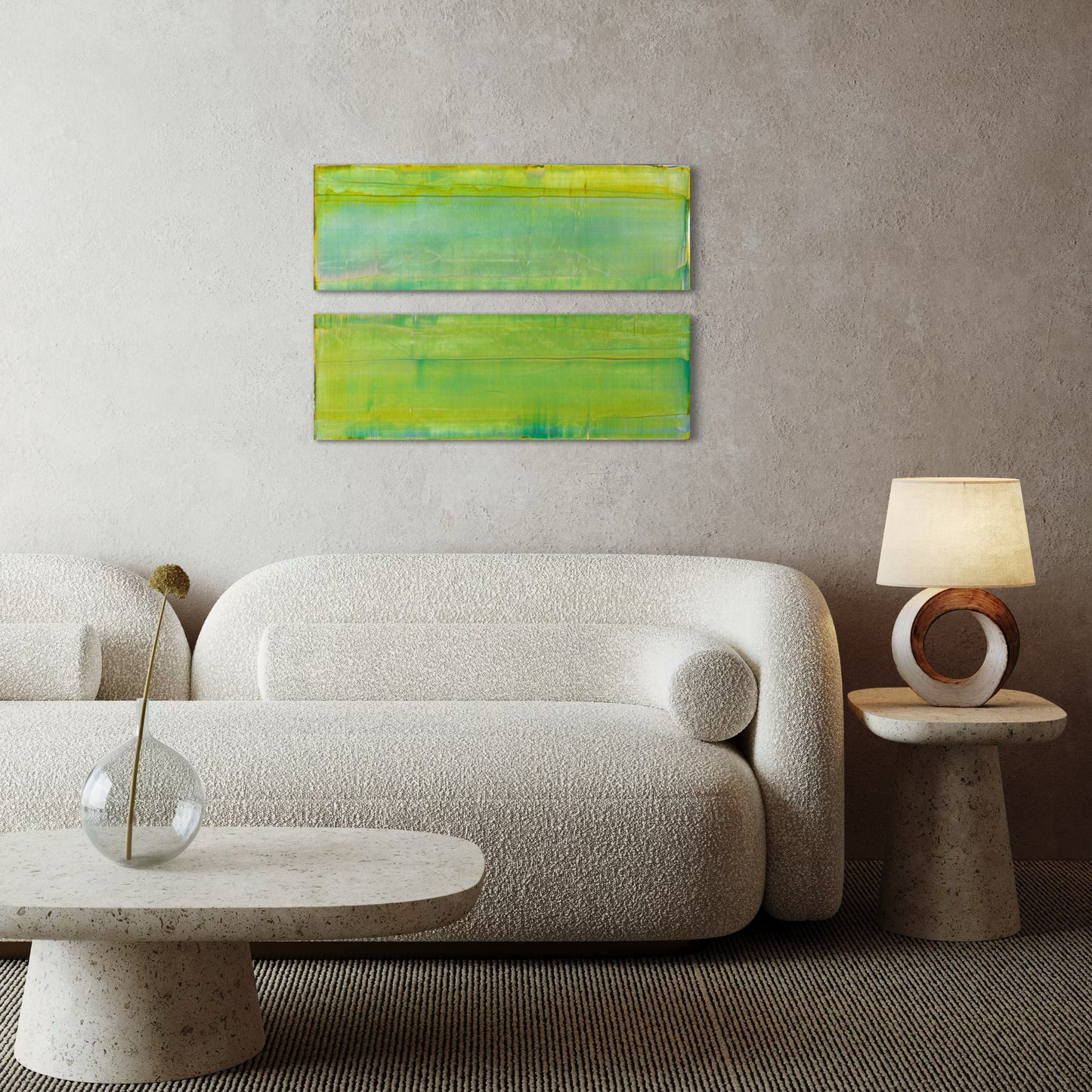 Over & Under, diptych