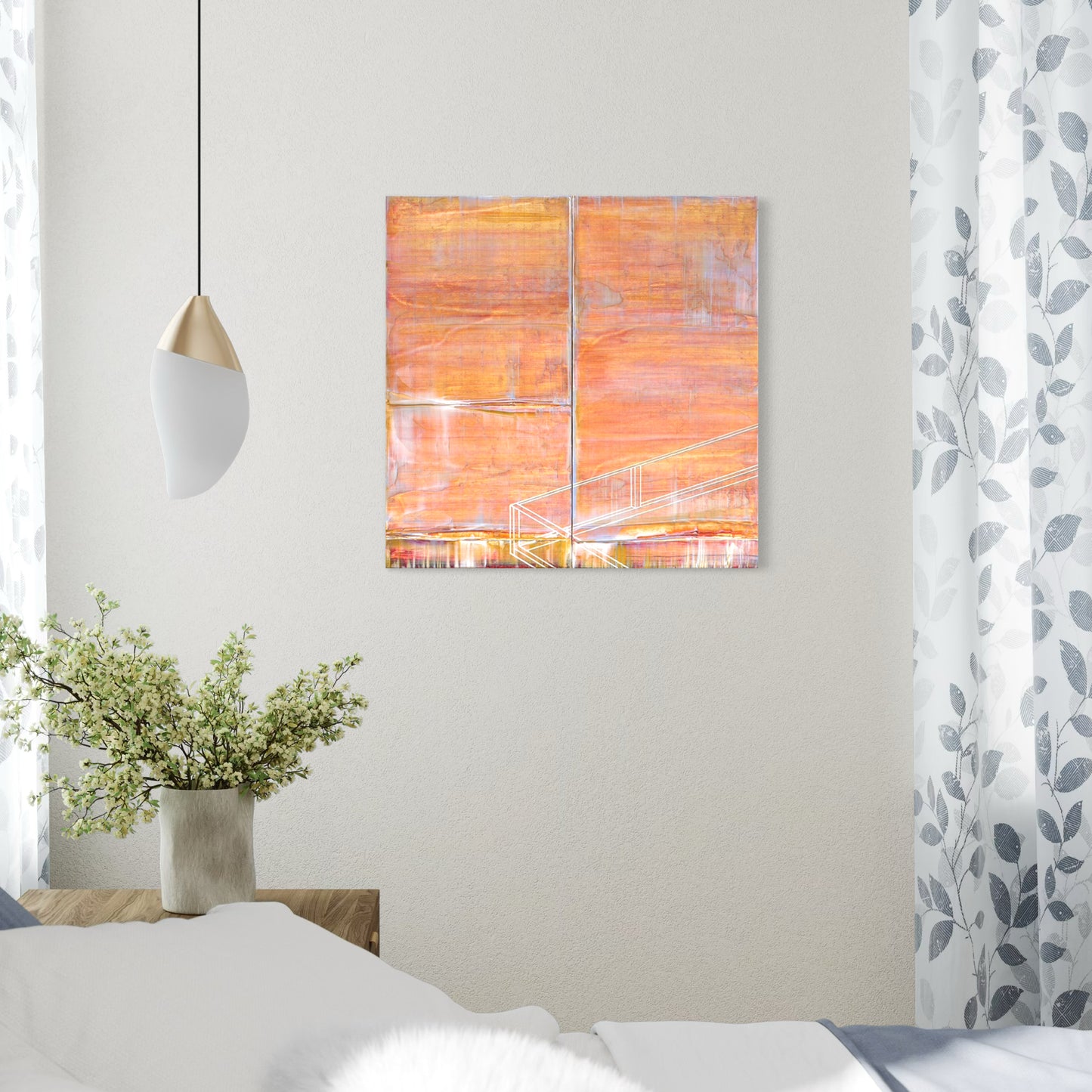 Moving Light, diptych