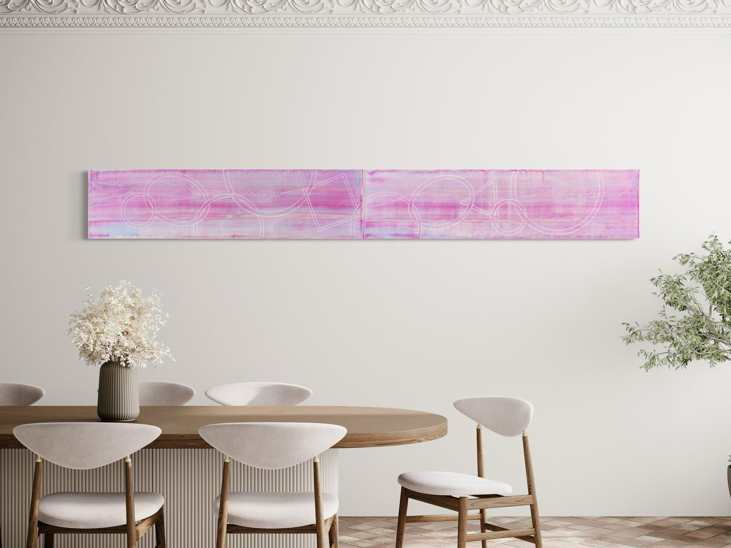 Elemental Landscape, diptych