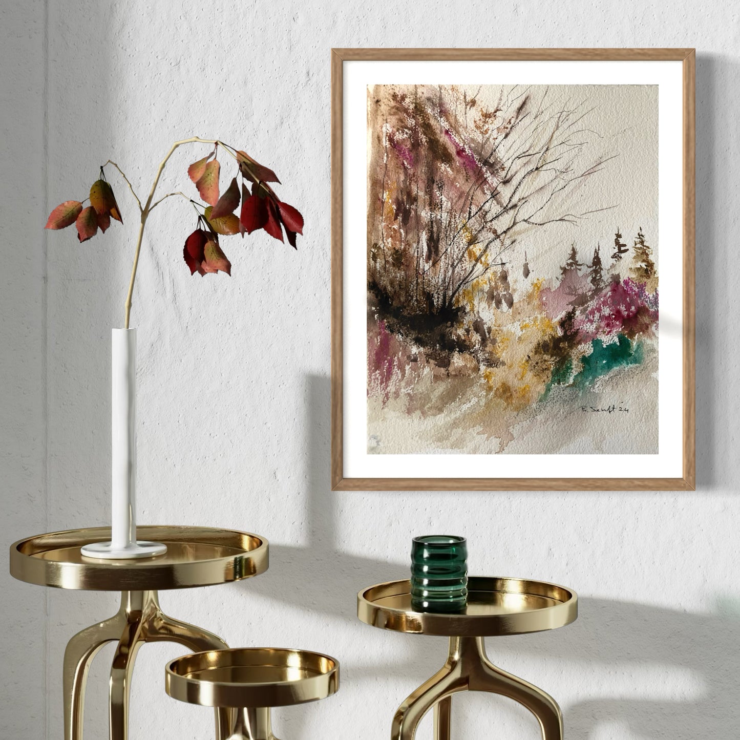 Autumn Up the Mountain