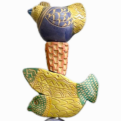 Odd Flock Ceramic Totem