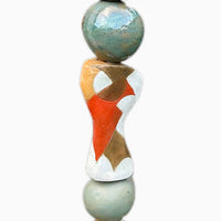 Bananas and Creams Ceramic totem