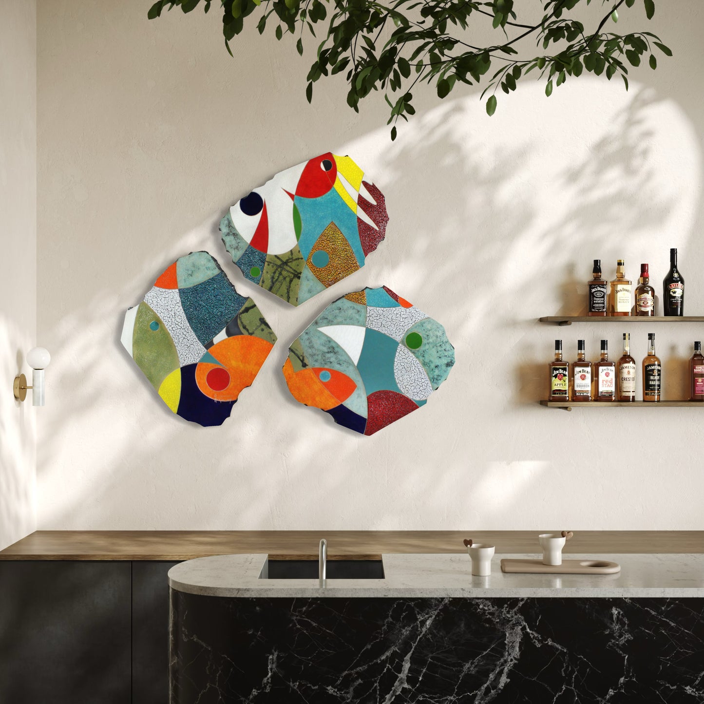 Delightful Day - Triptych