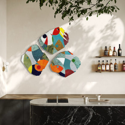 Delightful Day - Triptych