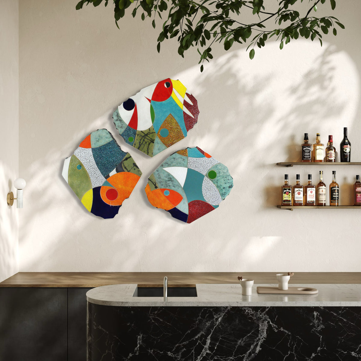 Delightful Day - Triptych