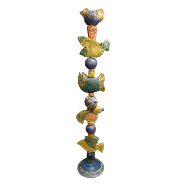 Odd Flock Ceramic Totem