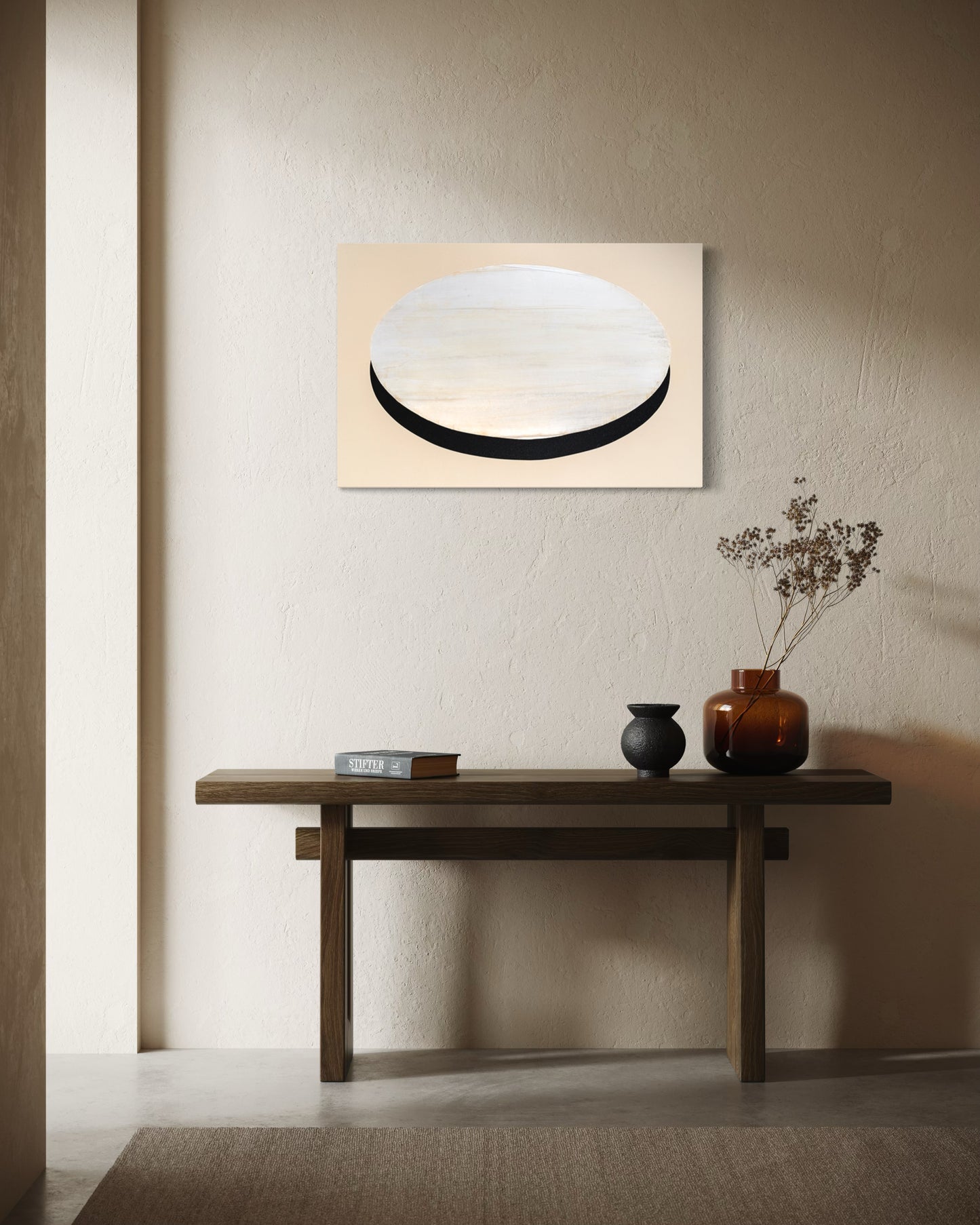 Silhouette Of The Moon