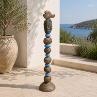 Stone Perch #5 Ceramic totem
