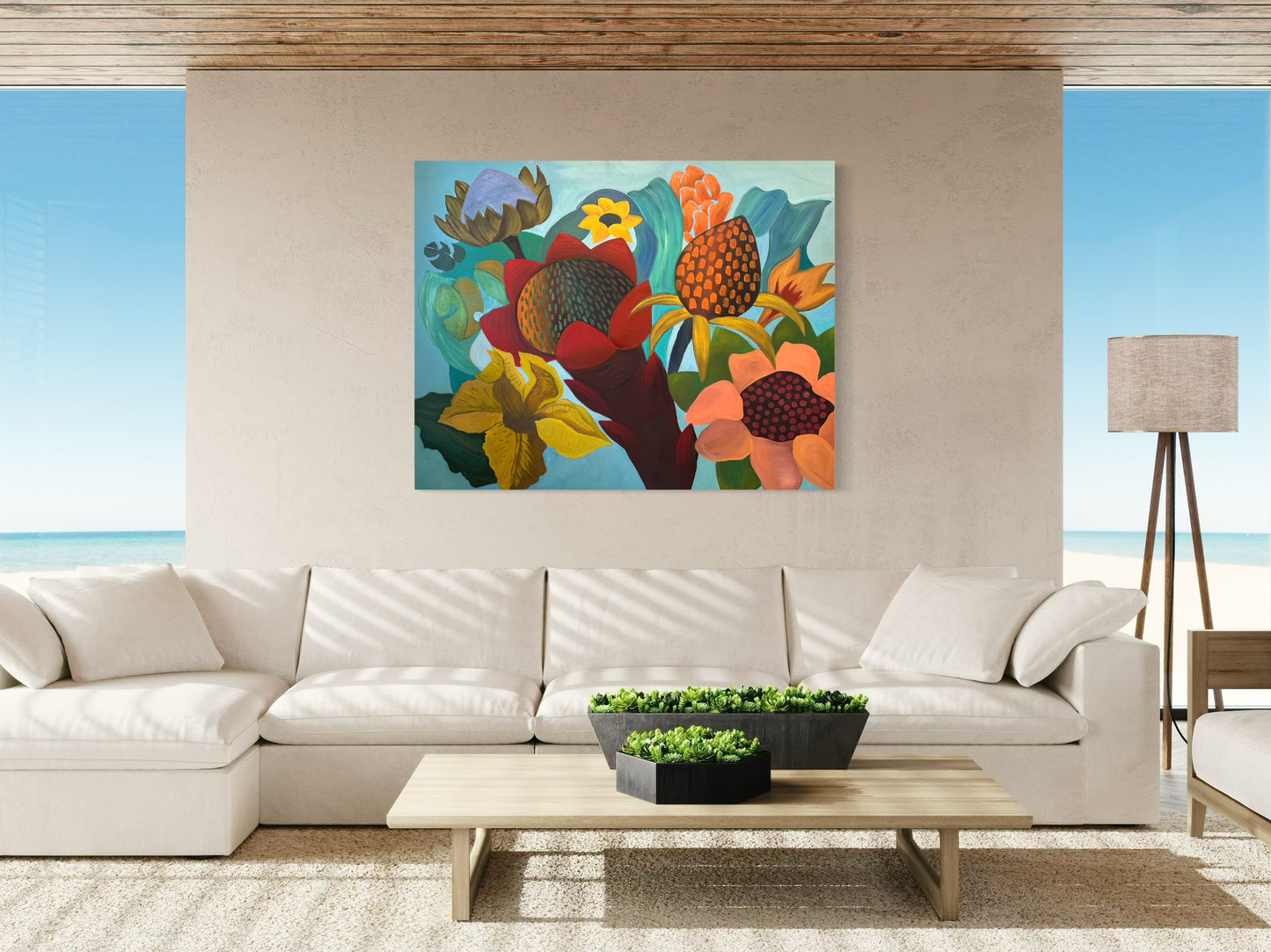 Voluptuous Rhythm in Blue