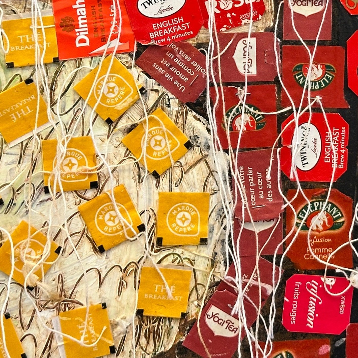 Piano lesson at the kitchen table