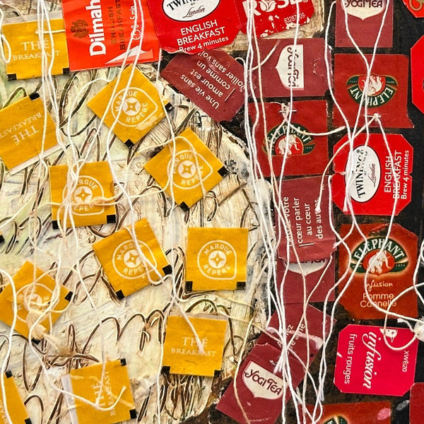 Piano lesson at the kitchen table