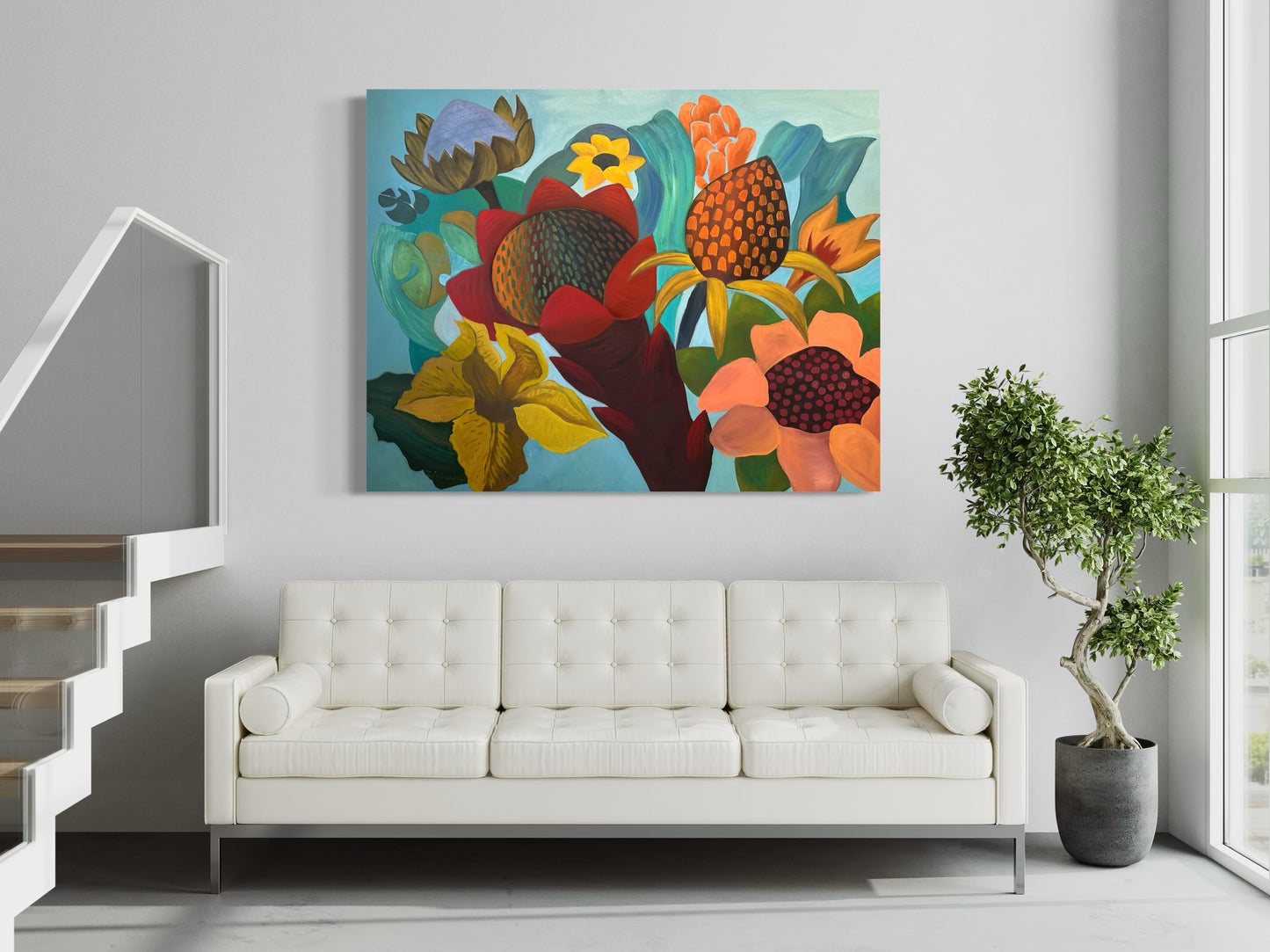 Voluptuous Rhythm in Blue