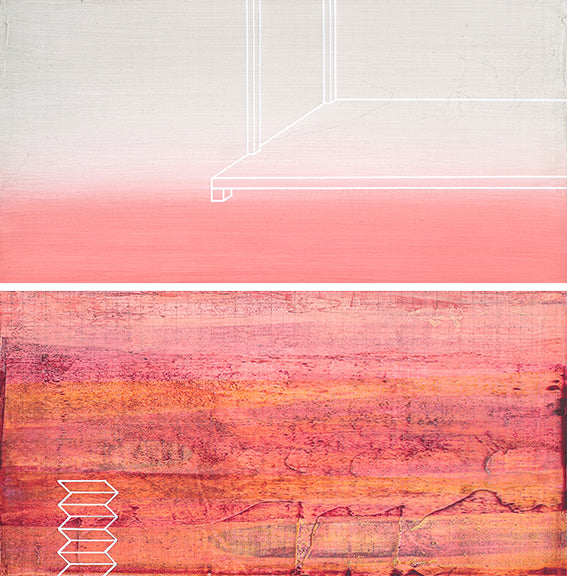 Rebecca Koury - In Repose, diptych