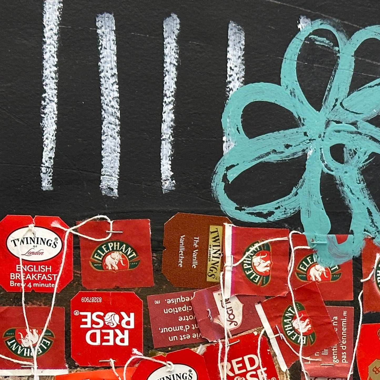 Piano lesson at the kitchen table