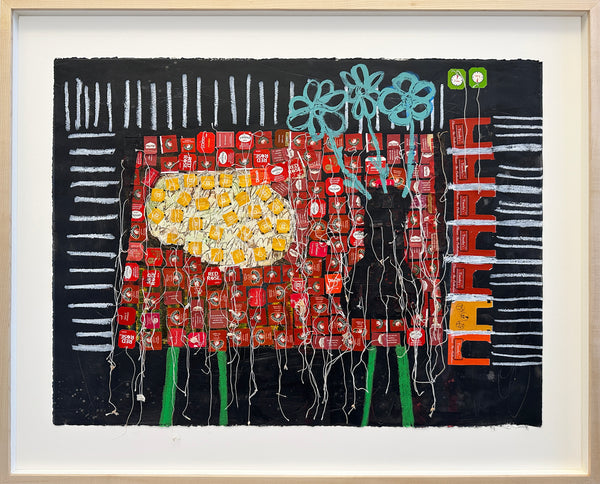 Piano lesson at the kitchen table