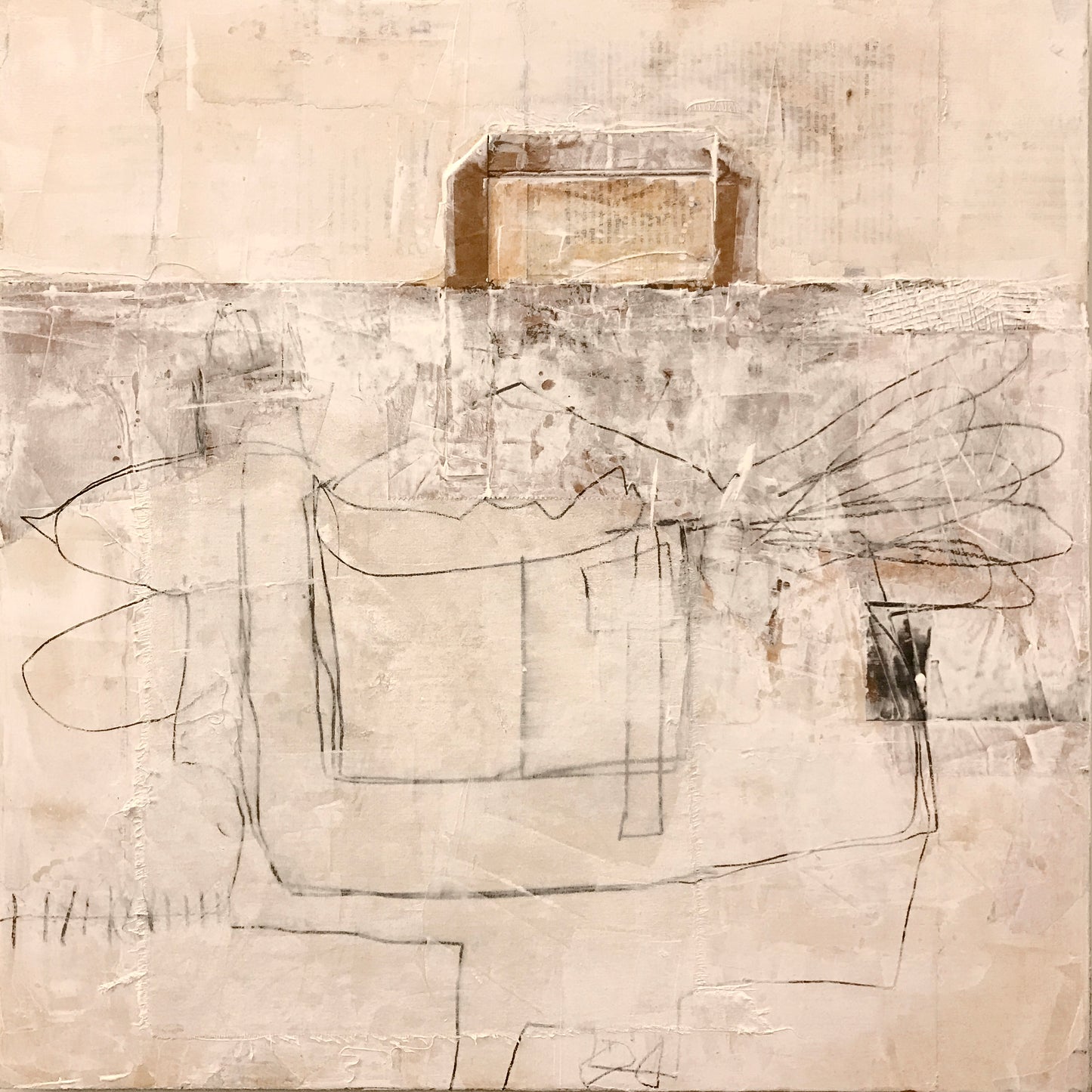 Suspendu dans le monochrome