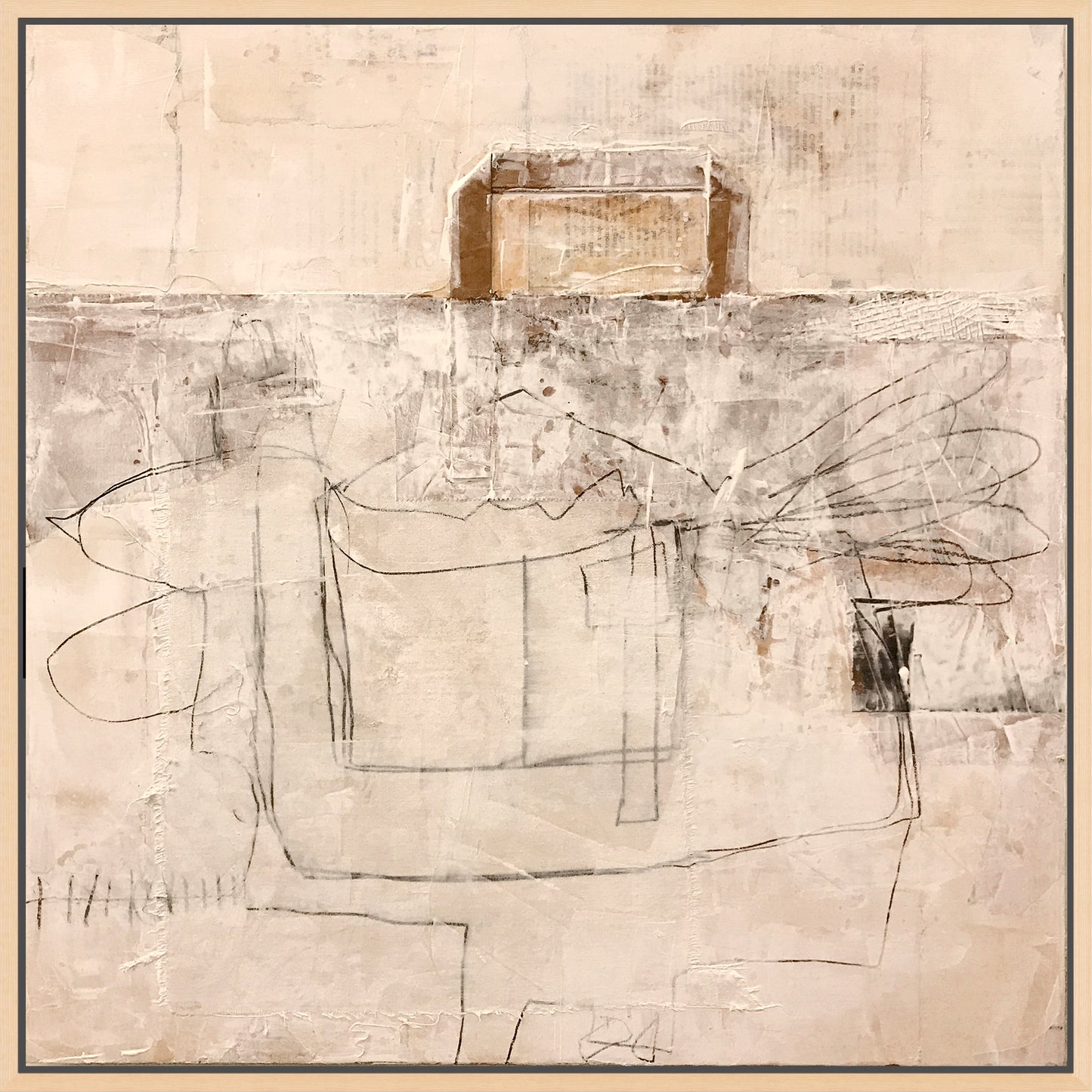 Suspendu dans le monochrome