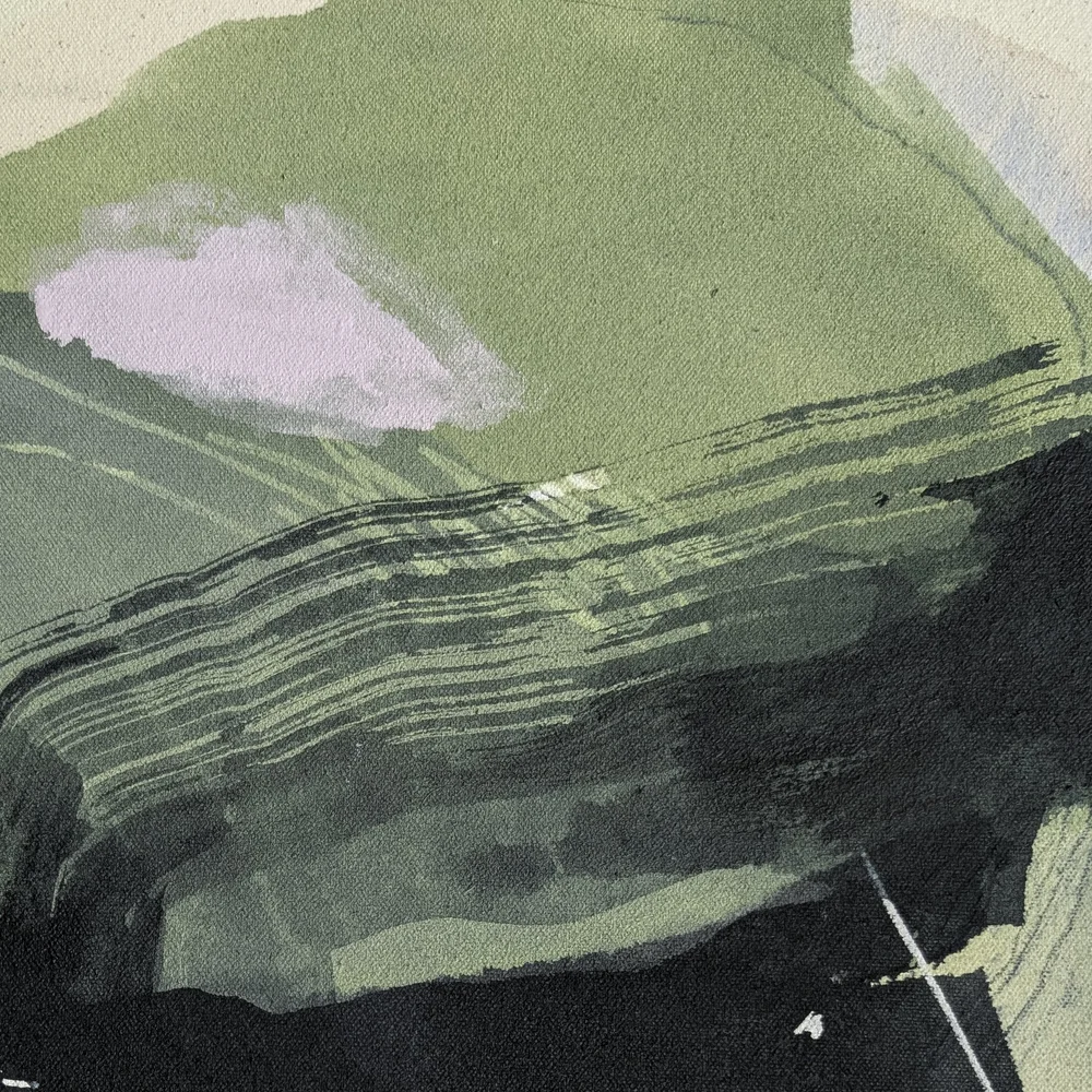 mist through the pines