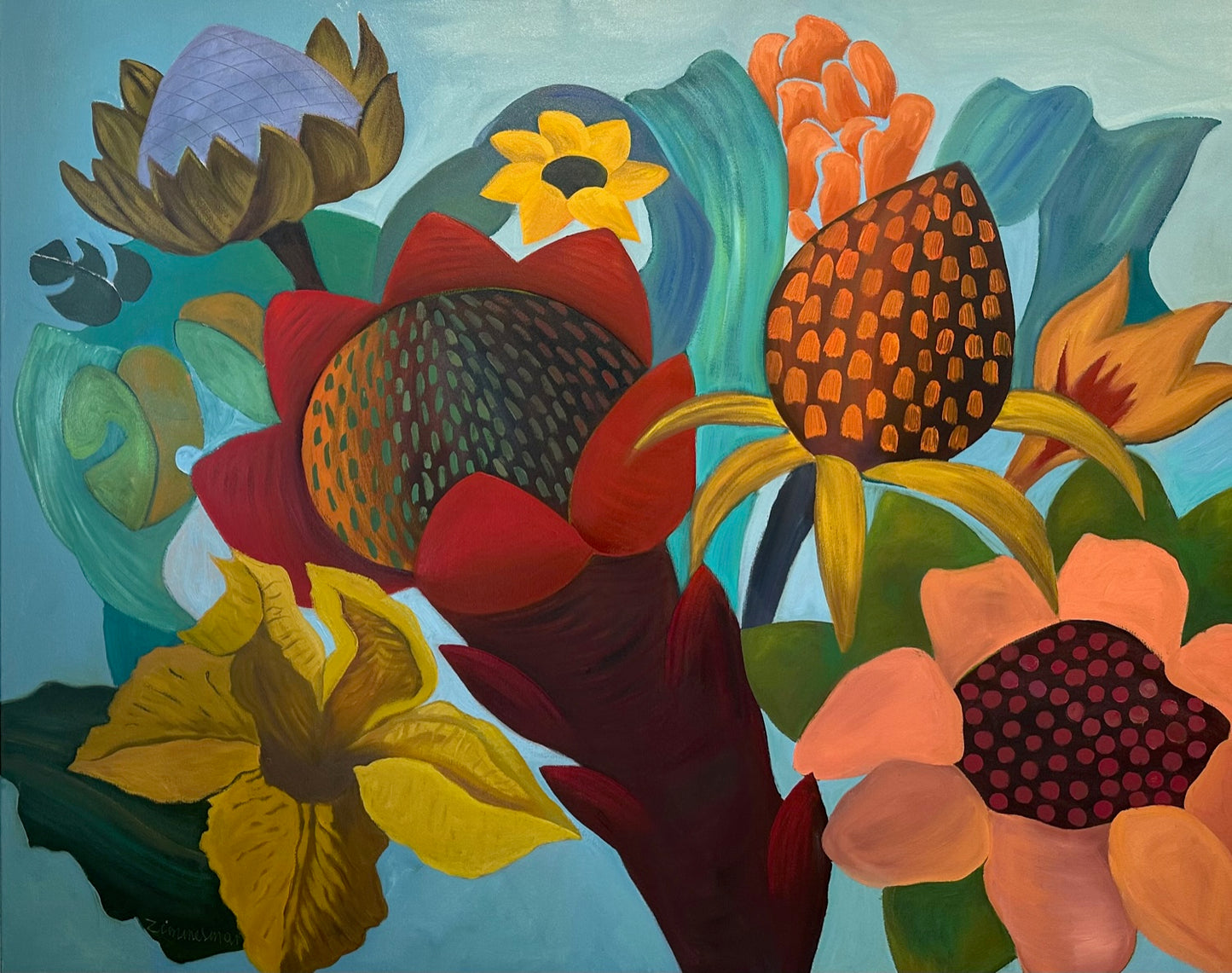 Voluptuous Rhythm in Blue