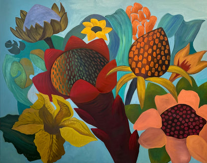 Voluptuous Rhythm in Blue