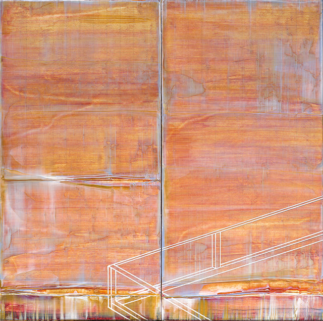 Rebecca Koury - Moving Light, diptych