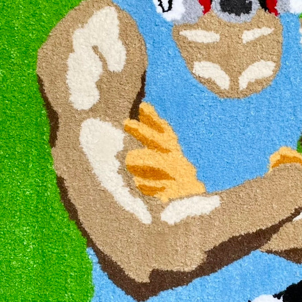 Do You Smell Fumes? (Recreated Textile Work)