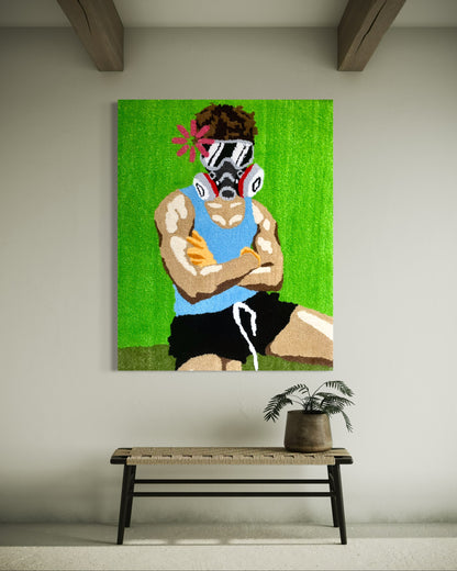 Do You Smell Fumes? (Recreated Textile Work)