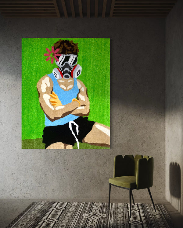 Do You Smell Fumes? (Recreated Textile Work)