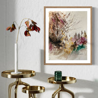 Autumn Up the Mountain